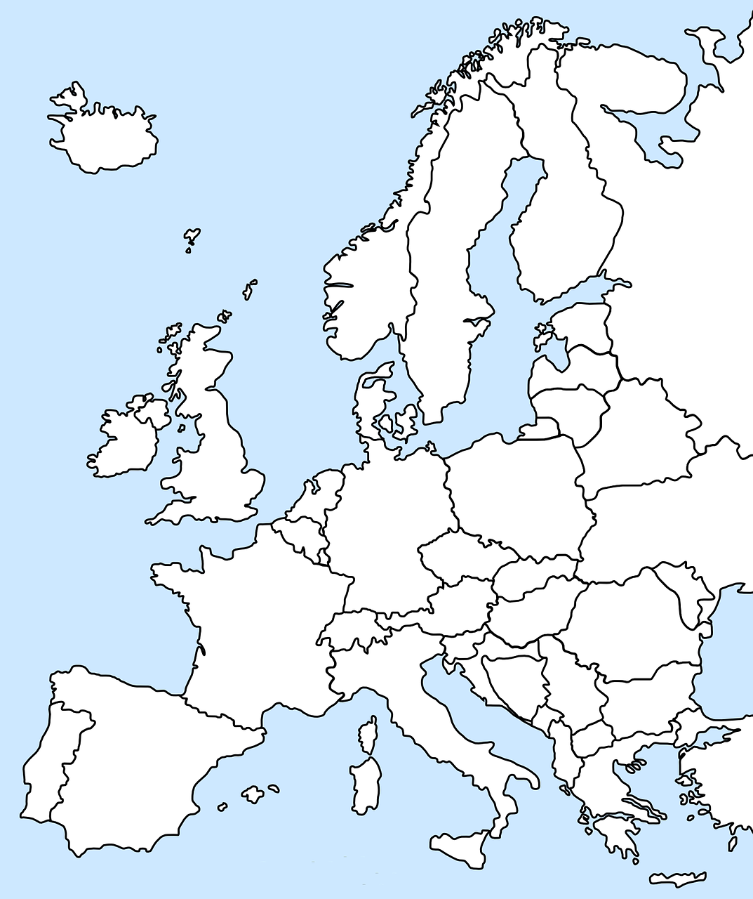 europa map geography europa europa 587511