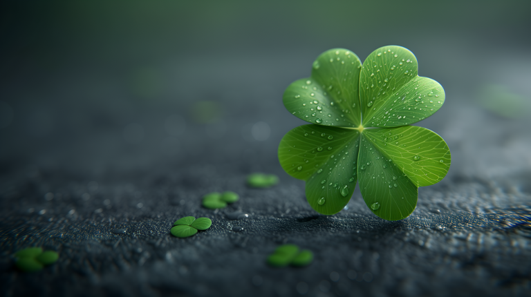 ai generated four leaf clover clover 8548348