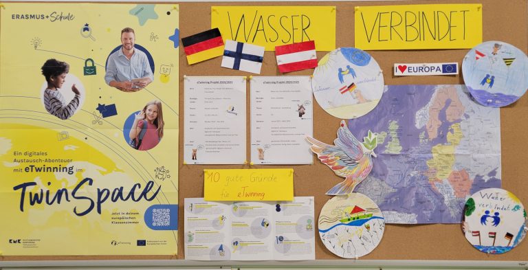 “Wasser verbindet” – ein eTwinning – Projekt der Kl. 4a