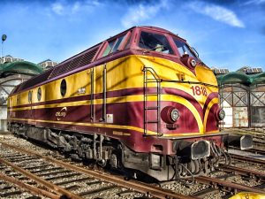 train locomotive railroad railway 143847