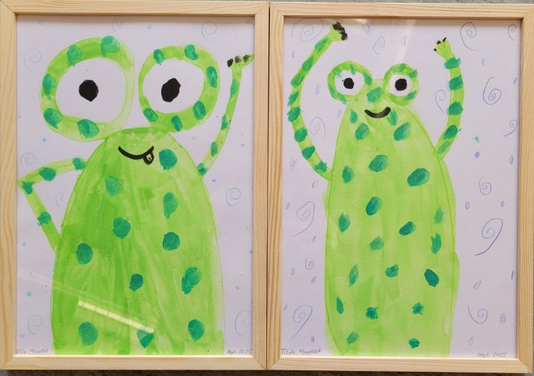 Lustiger Start ins Schuljahr: Kleine Frösche Kl. 2